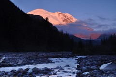 White River Sunrise, Mount Rainier National Park
