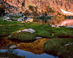 Upper Young Lake Reflection, Yosemite National Park