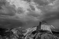 Clouds over Half Dome, Yosemite National Park